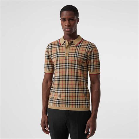 burberry polo top mens|authentic burberry polo shirt.